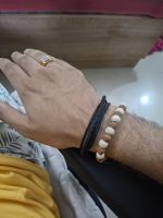 Rudraksha & Tulsi Bead Spiritual Bracelet - Image 6