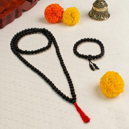 Karungali Malai (8mm) – With Free Karungali Bracelet