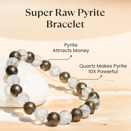 Super Raw Pyrite Bracelet